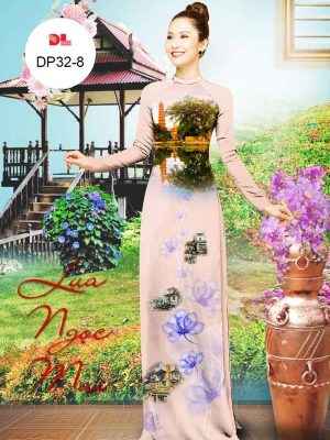 Vải Áo Dài Phong Cảnh AD DP32 16